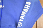 Vintage 1990s Yamaha Racing Graphic Print Hoodie Sweatshirt Mens L