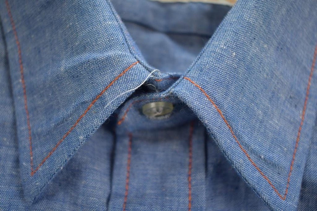 Vintage 1990s Pardner Jean Western Style Snap Button Up Rodeo Shirt
