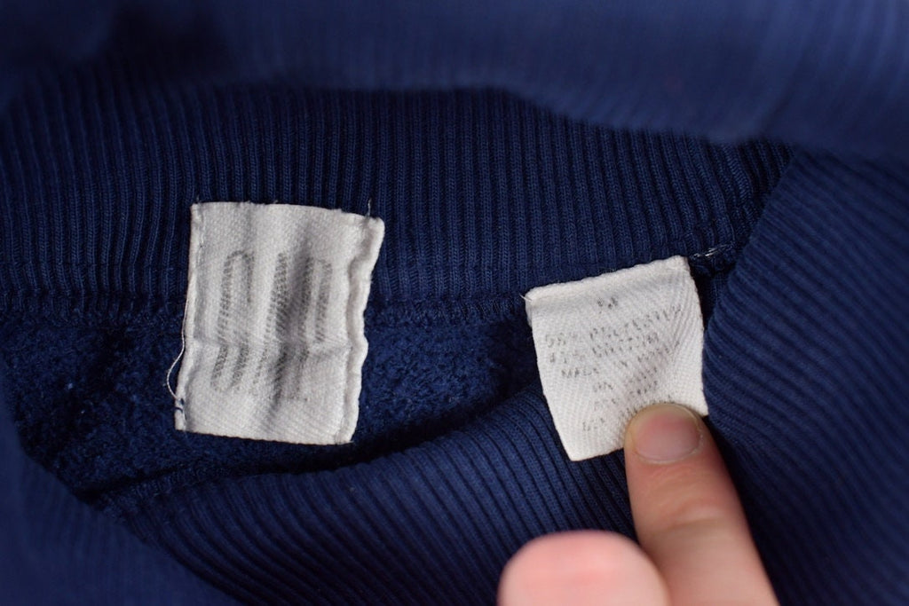 Vintage 1990s Gap World Class Blank Turtleneck Sweatshirt / 90s Turtleneck / Vintage Gap / Essential / Streetwear / 90s Blank / 90s Gap