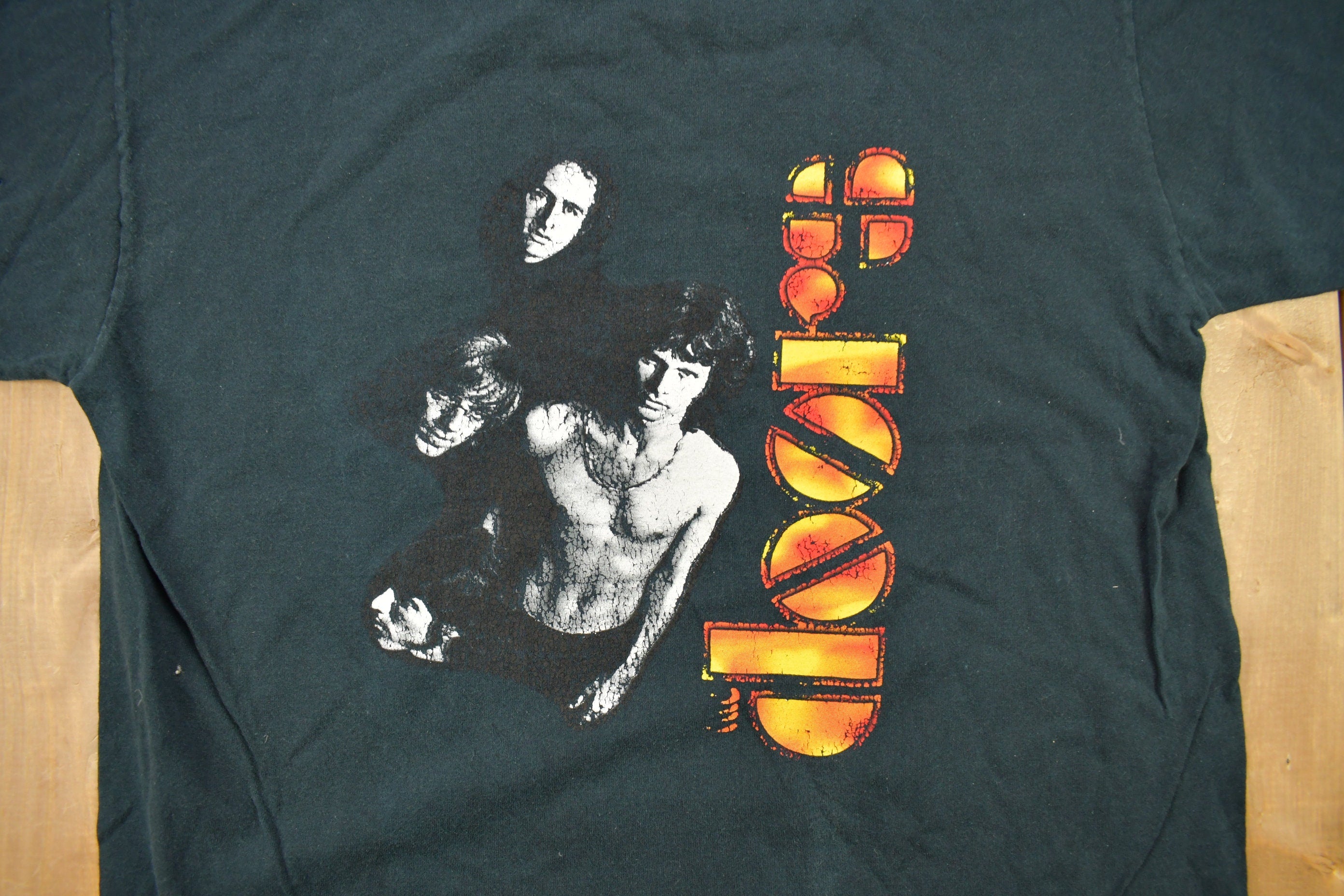 Vintage 1990s The Doors Graphic Band T Shirt
