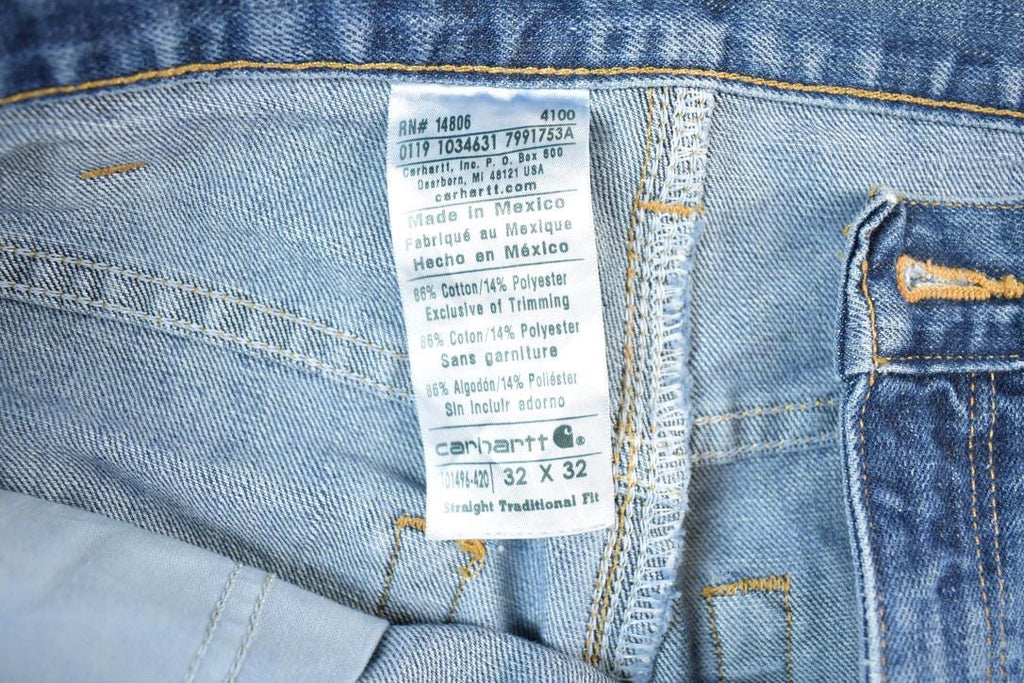 Vintage Y2K Carhartt Denim Jeans Size 32 x 32
