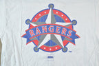Vintage 1990s Texas Rangers MLB Graphic Pro Weight T-Shirt
