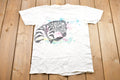 Vintage 1989 Zebra Print Graphic T-Shirt
