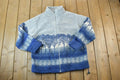 Vintage 1990s Northern Reflections AOP Fleece Sweater
