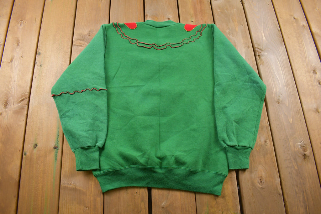 Vintage 1990s Love Teddy Bear Crewneck Sweatshirt