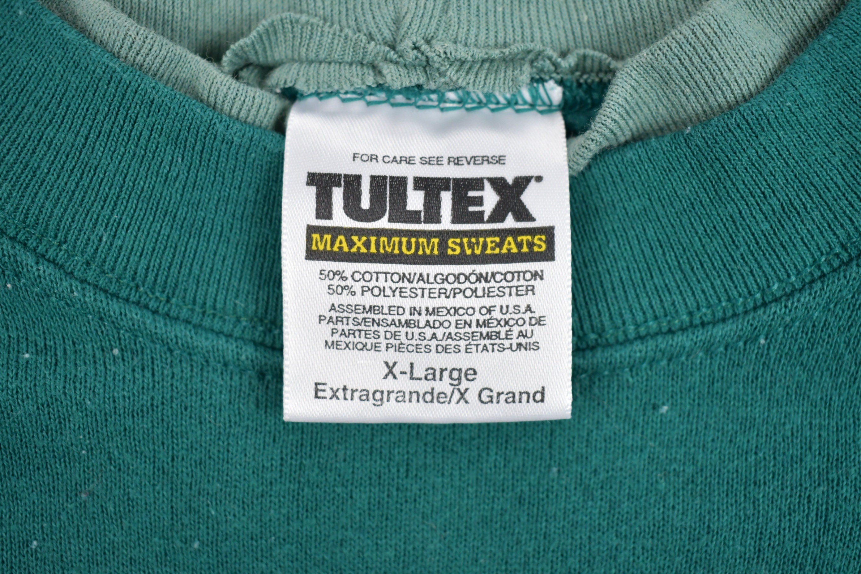 Vintage 1990s Tultex Double Collared Crewneck Sweatshirt