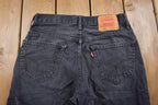 Vintage 1990s Levi's Distressed 550 Red Tab Jeans Size 30 x 32