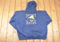 Vintage 1990s The Salty Dog Cafe Graphic Print Hoodie Sweatshirt Men's XL  90's Destination Sweater