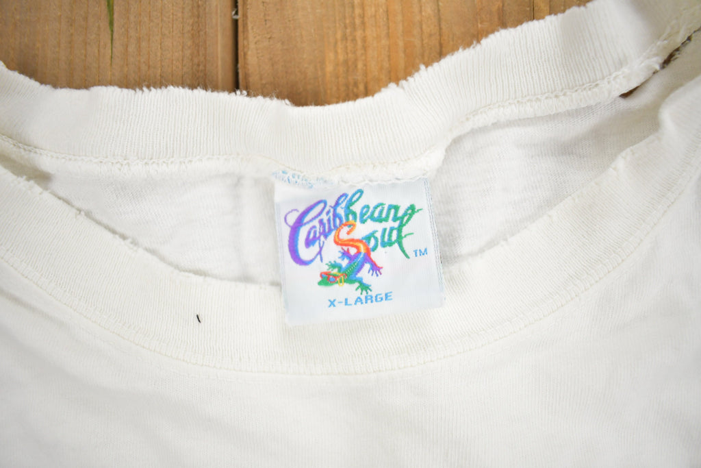 Vintage 1990s Caribbean Soul Tropical Graphic T-Shirt