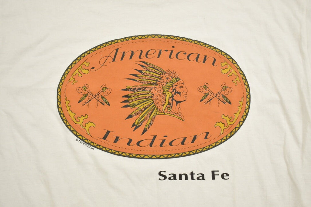 Vintage 1990s American Indian, Santa Fe Souvenir T Shirt