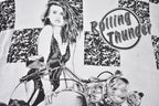 Vintage 1990s Motorcycle Chick Graphic T Shirt
