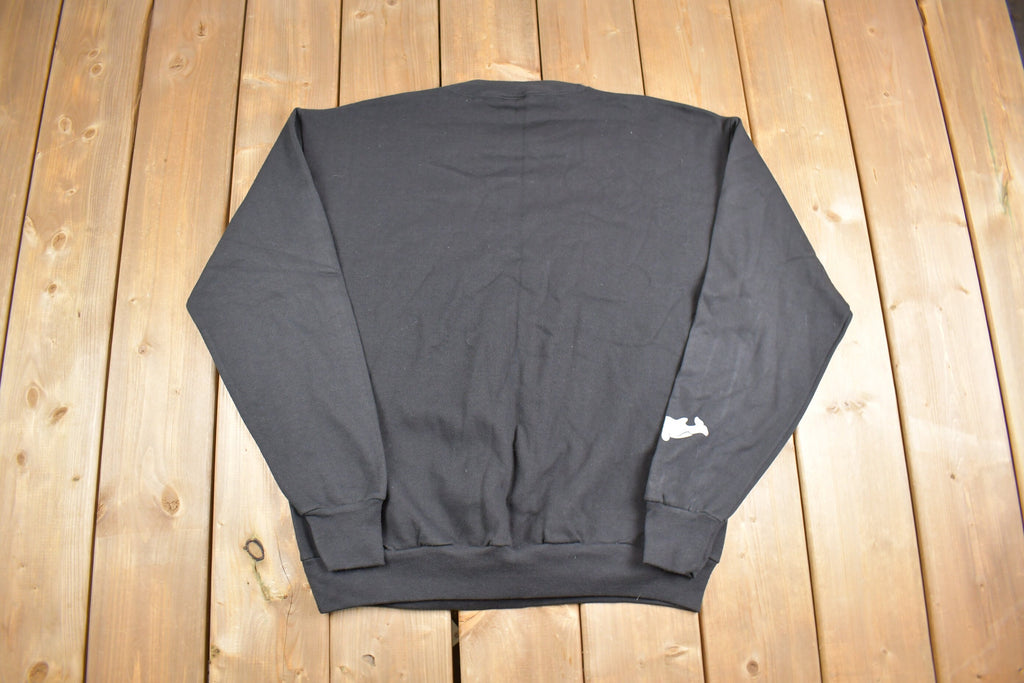 Vintage 1990s Cute Killer Whale Crewneck Sweater