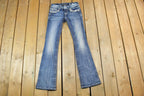 Vintage Y2K Miss Me Bedazzled Low Rise Jeans Size 26x31