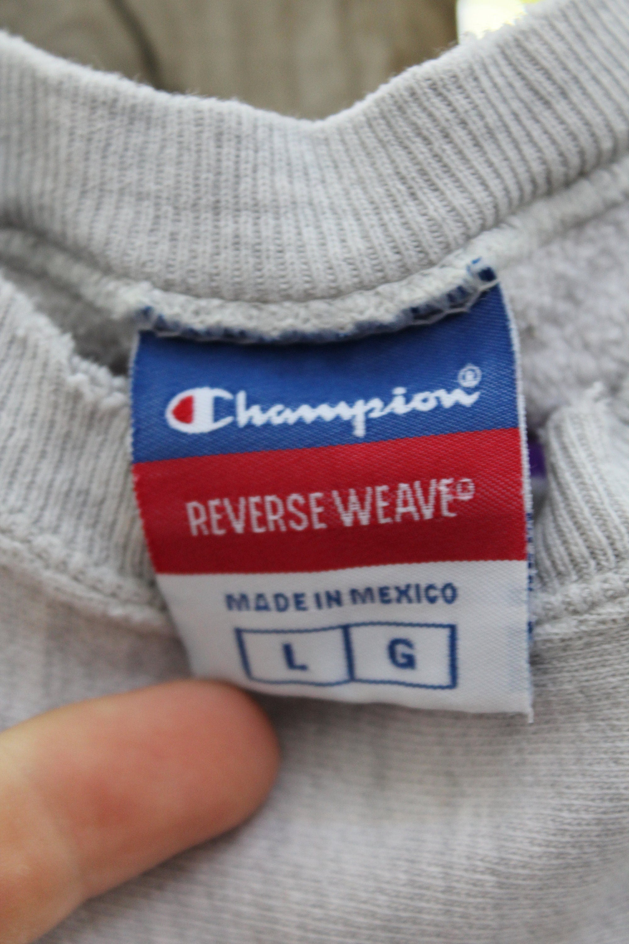 Vintage Camp Mishawaka Champion Reverse Weave Crewneck