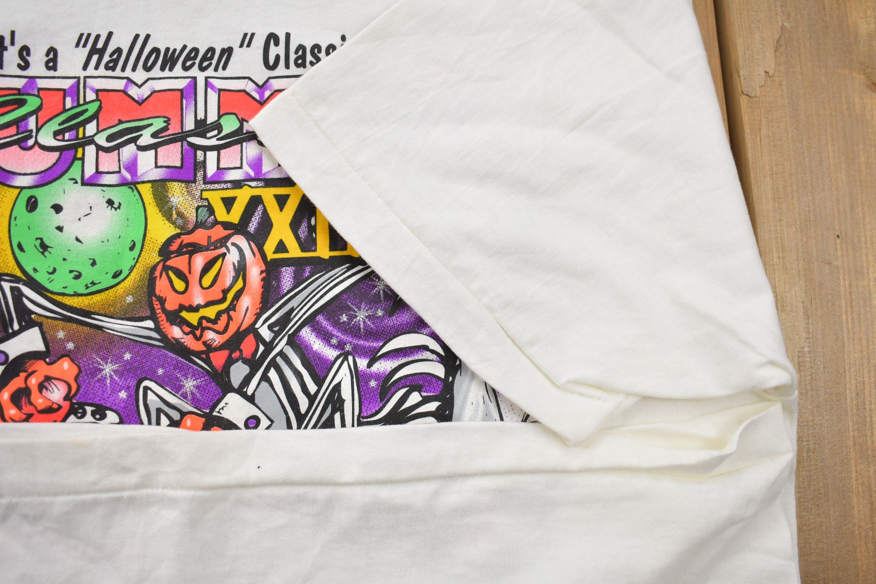 Vintage 1996 Halloween Raceway Park Graphic T-Shirt