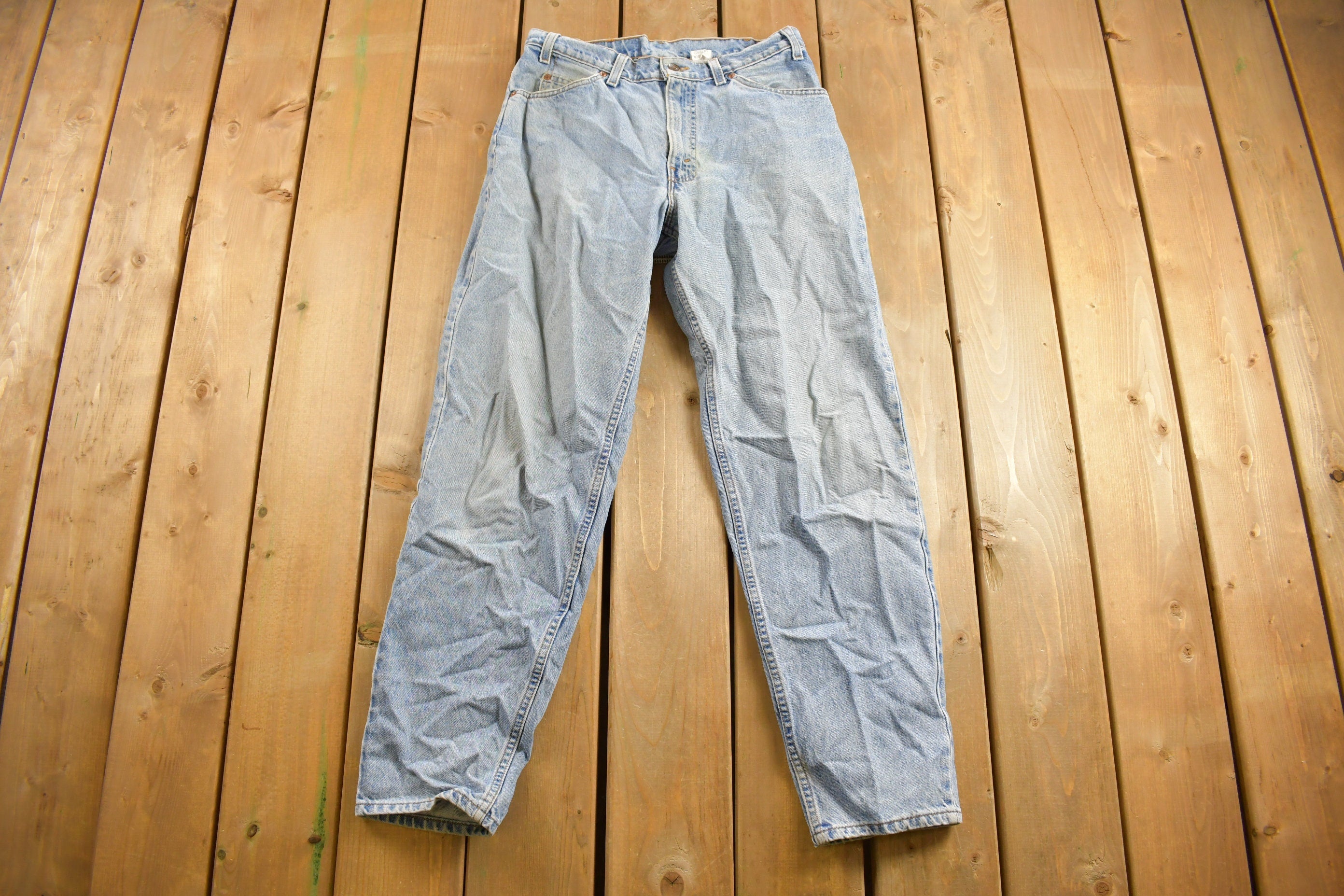 Vintage 1990s Levi's 560 Orange Tab Jeans Size 31 x 30.5