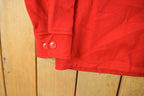 Vintage 1950s Melton Outer-Wear Button Up Flannel Wool Hunting Shirt Jacket Men's L