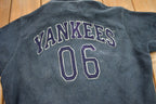 Vintage 1998 New Yankees MLB Heavy Weight Quarter Zip Fleece Sweater