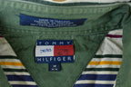 Vintage 90s Tommy Hilfiger Striped Button Up Shirt