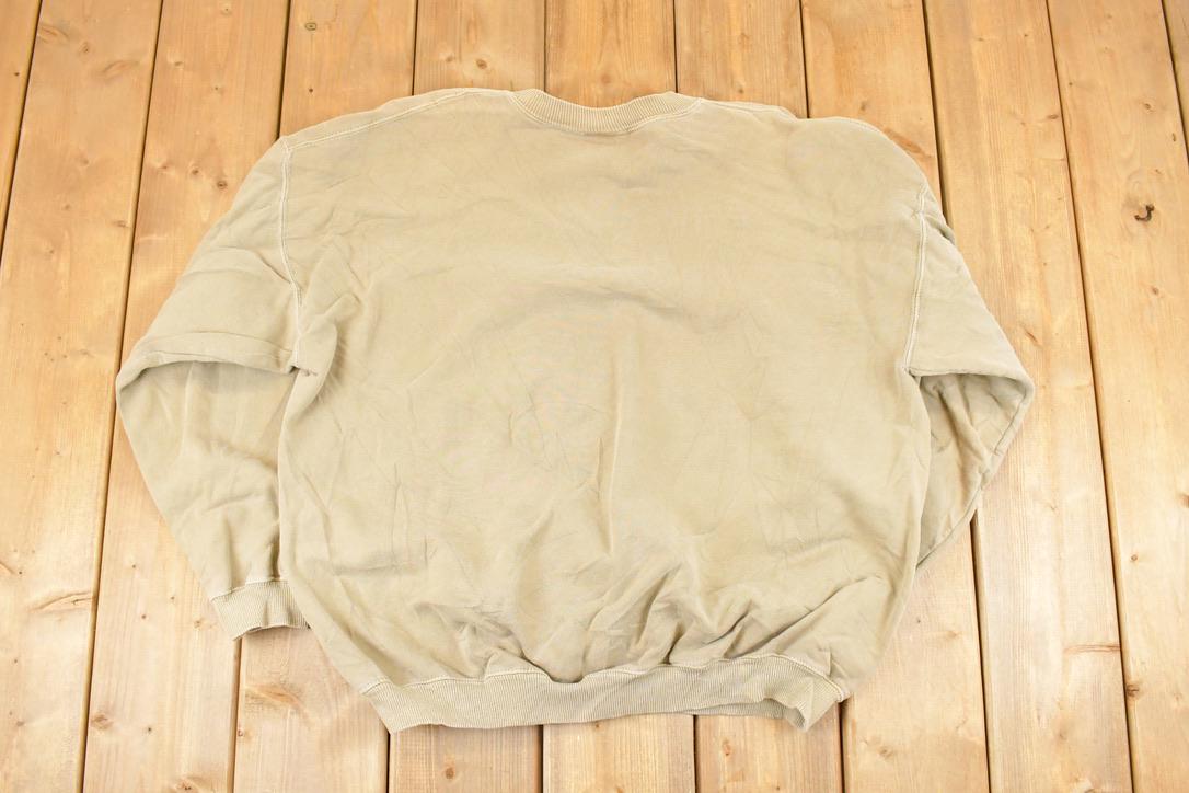 Vintage 1990s Bernie's Glen Eagle Country Graphic Print Crewneck Sweatshirt Men's L