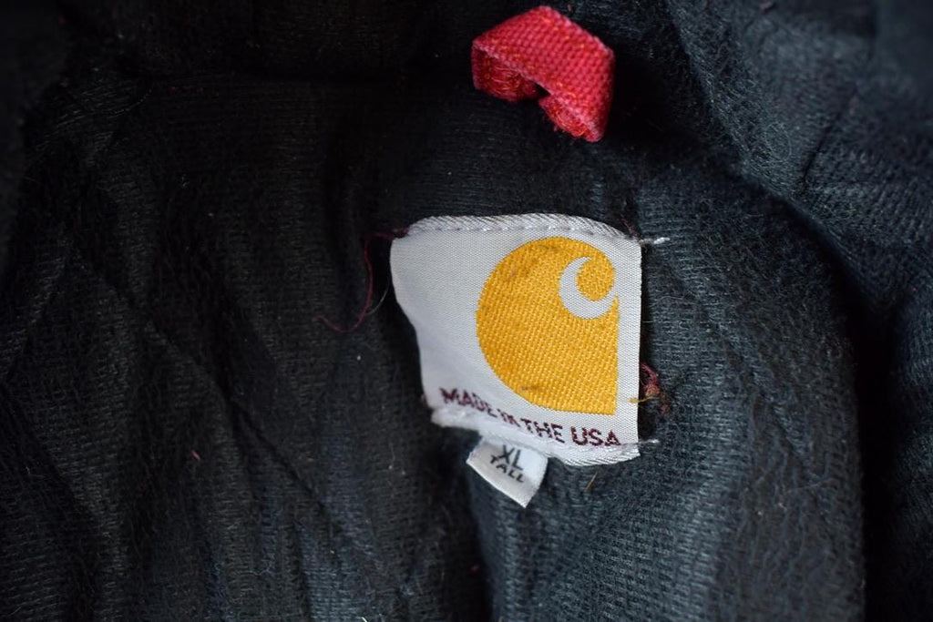 Vintage 2000s Distressed Carhartt Red Active Jacket Size L