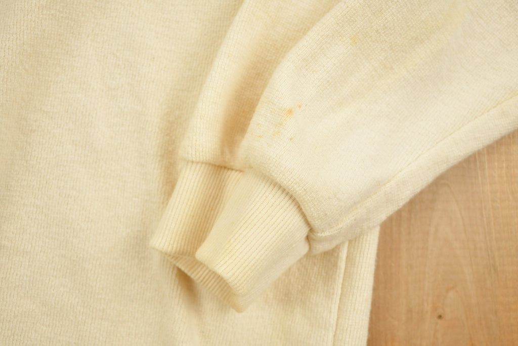 Vintage 1990s Outfit USA Quarter Button Sweatshirt