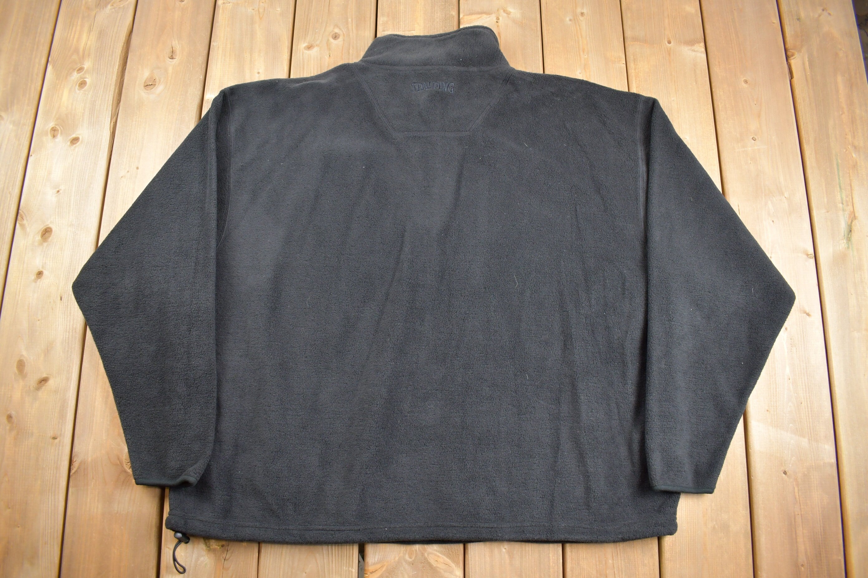 Vintage 1990s Strata Quarter Zip Fleece Sweater