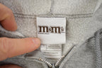Vintage 1990s Las Vegas M&M's Zip Up Hoodie Sweatshirt