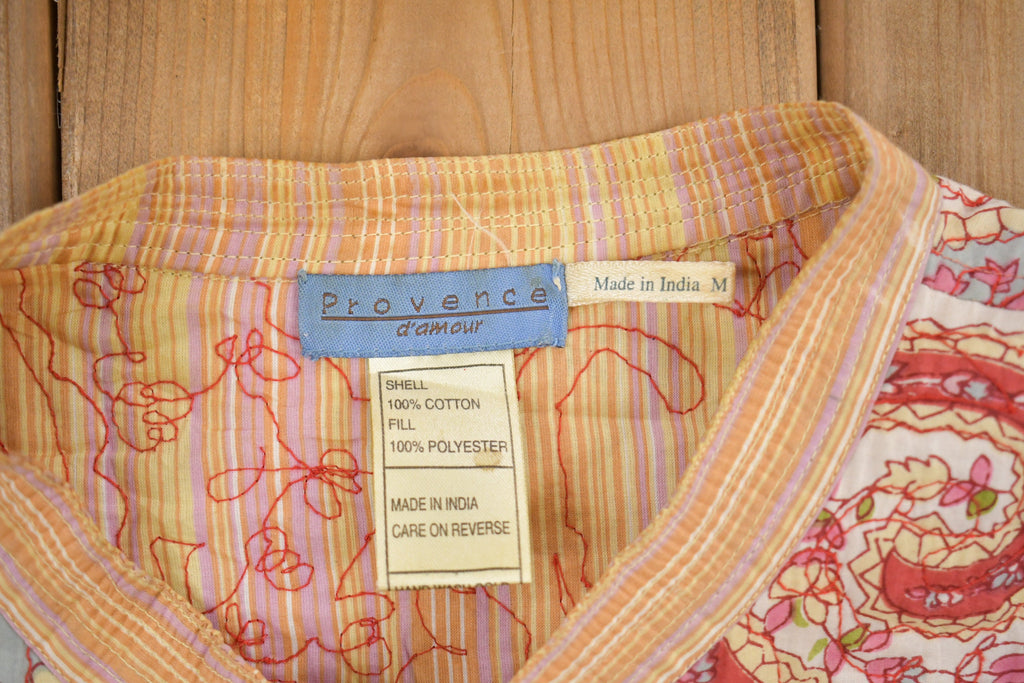 Vintage 1980s Provence D'amour Paisley Graphic Cardigan