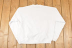Vintage 1980s Miller Lite Surfing Graphic Print Crewneck Sweatshirt Mens L