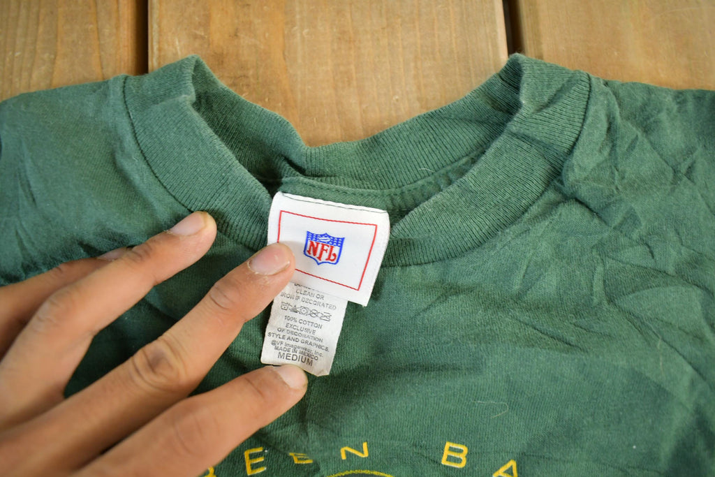 Vintage 2000s Green Bay Packers Graphic Long Sleeve Shirt Men's Medium