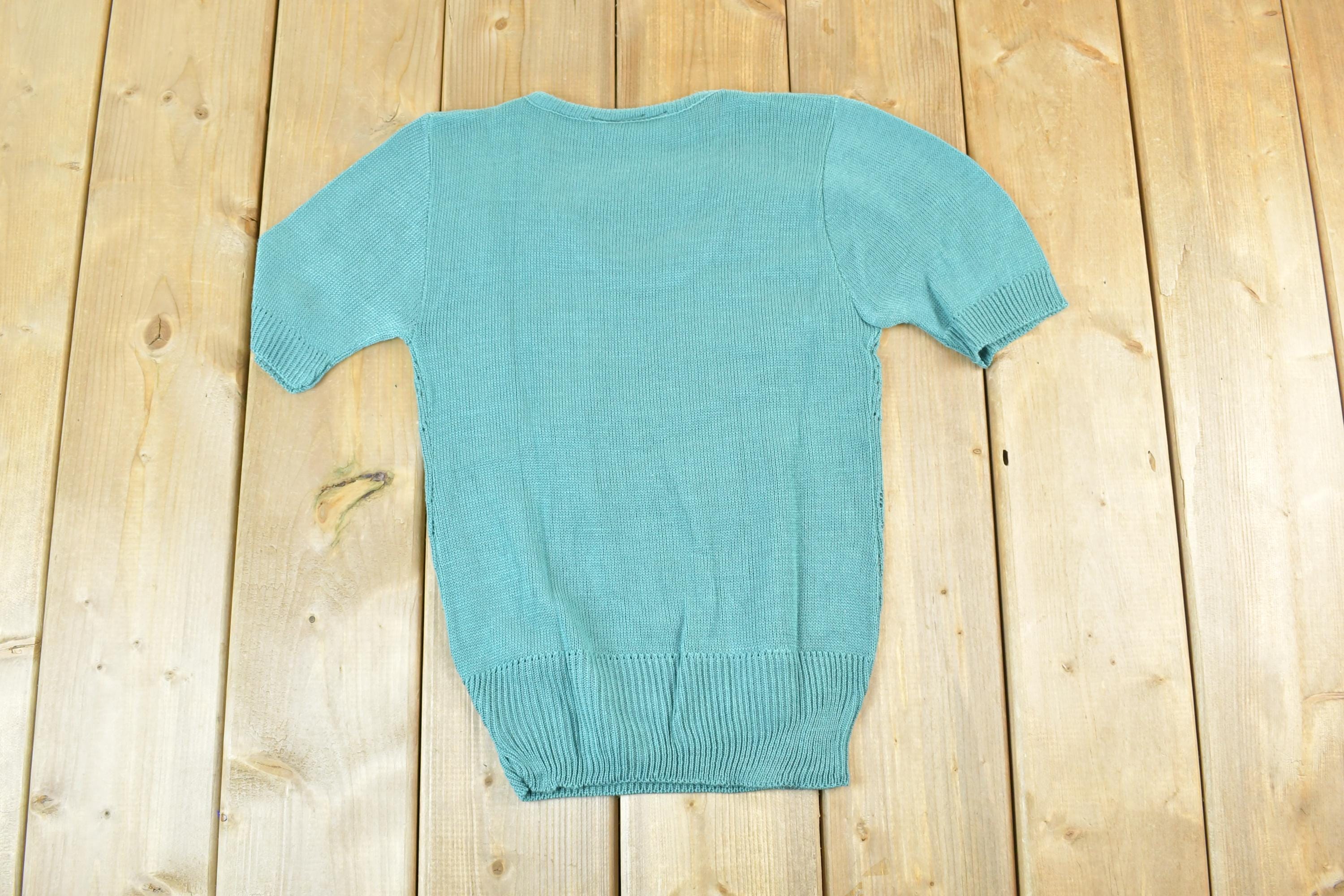 Vintage 1990s Scotch English Knit T-Shirt