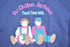 Vintage 1990s Our Children Our Future Crewneck Sweatshirt