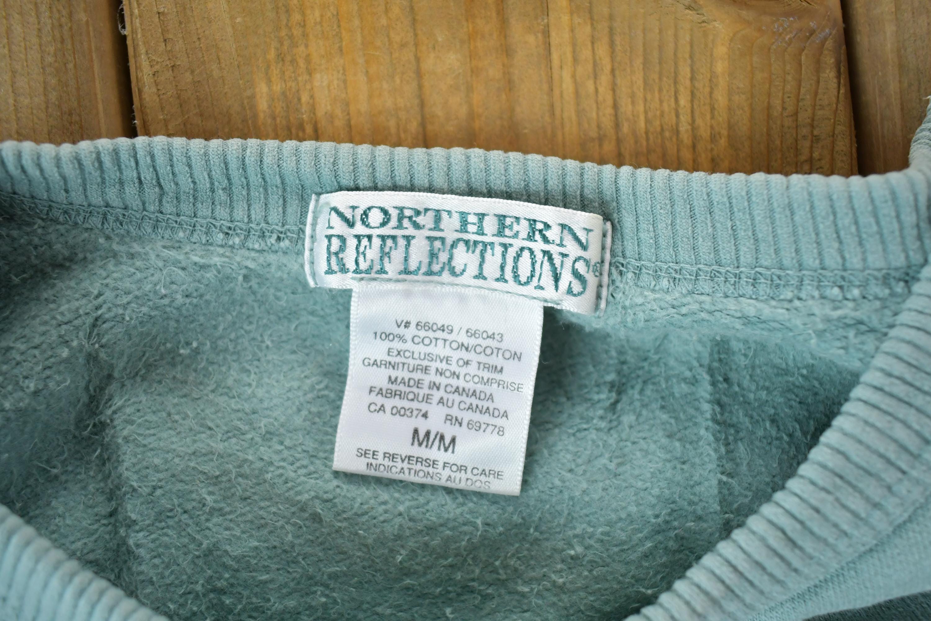 Vintage 1990s Northern Reflections Simple Duck logo Crewneck Sweatshirt