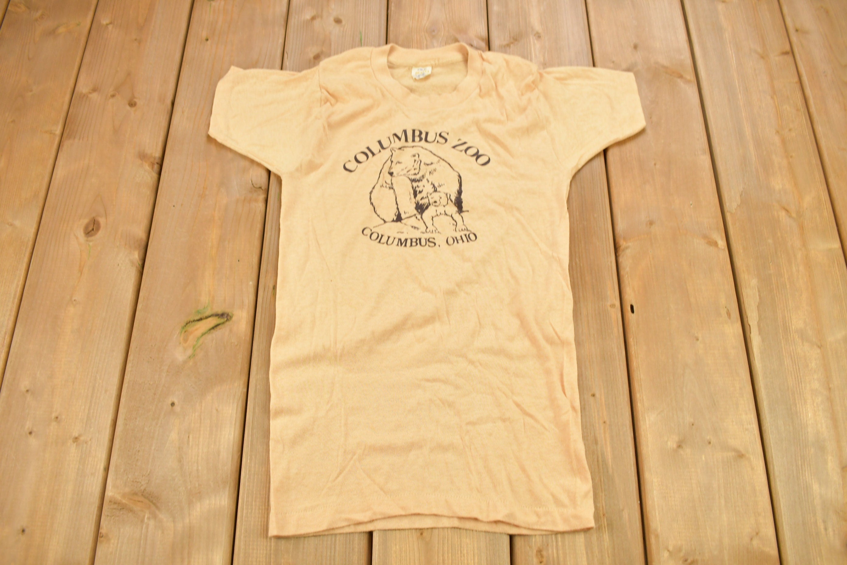 Vintage 1970s Columbus Zoo Ohio T-Shirt