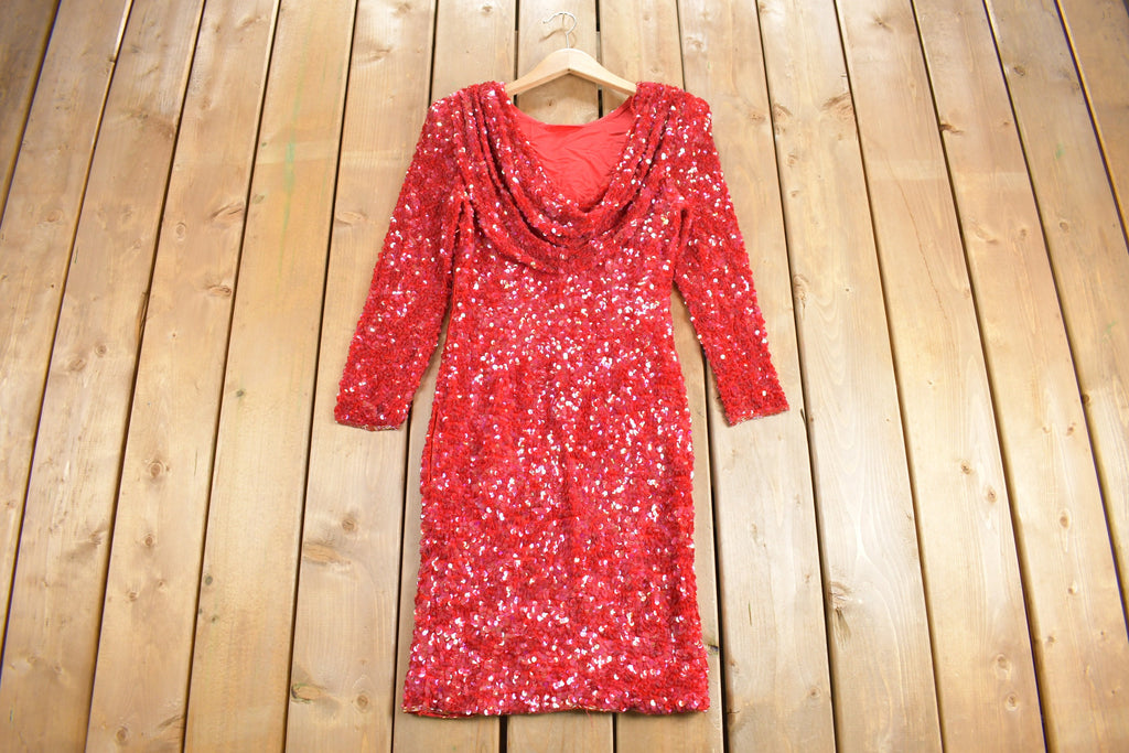Vintage 1980s Sequin Dress