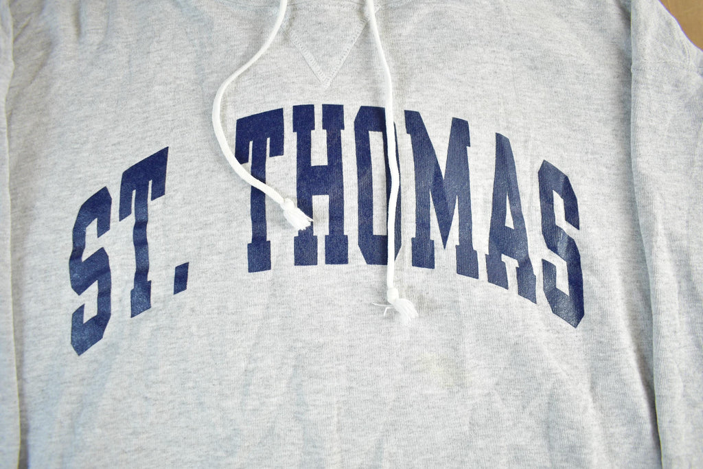 Vintage 1990s University Of St. Thomas Champion Collegiate Hoodie Men's 2XL  College Sweatshirt  NCAA Sweatshirt  Sportswear  Americana