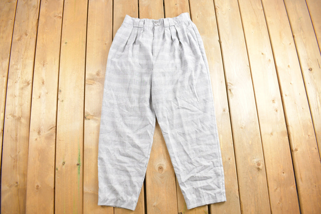 Vintage 1980's Fundamental Things Pleated Trousers Size 29 - 31 x 25
