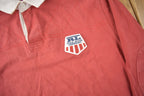 Vintage Y2K Polo Jeans Company Ralph Lauren Embroidered Rugby Sweater Size L