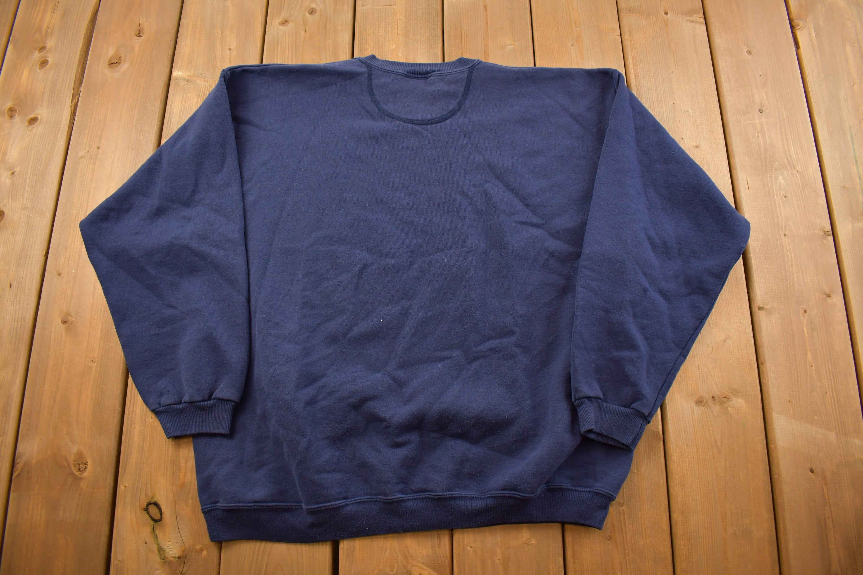 Vintage 1990s Hanes Signature Collection Blank Crewneck Sweatshirt