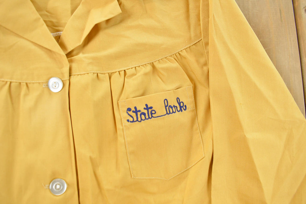 Vintage 1960s State Park Blazer Shirt Jacket Women's Large
