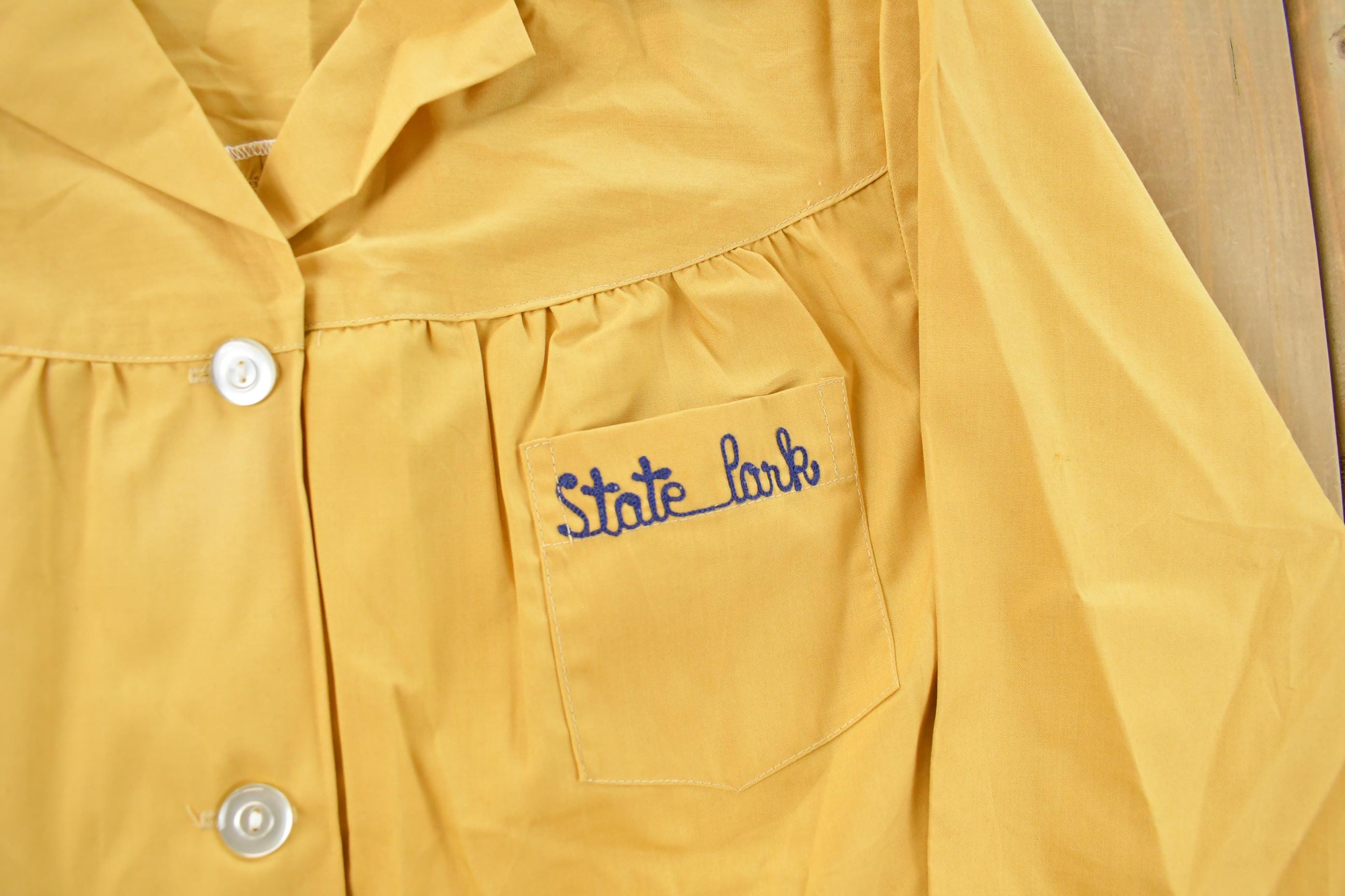 Vintage 1960s State Park Blazer Shirt Jacket Women's Large