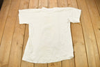 Vintage 1990s David Robinson Nike Basketball Graphic Grey Tag T-Shirt
