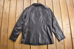 Vintage 1990s Leather Jacket / Fall Outerwear / Leather Coat / Winter Outerwear / Streetwear Fashion / Suede Jacket