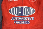 Vintage 1990s Chase Authentics Suede Dupont Nascar Racing Jacket