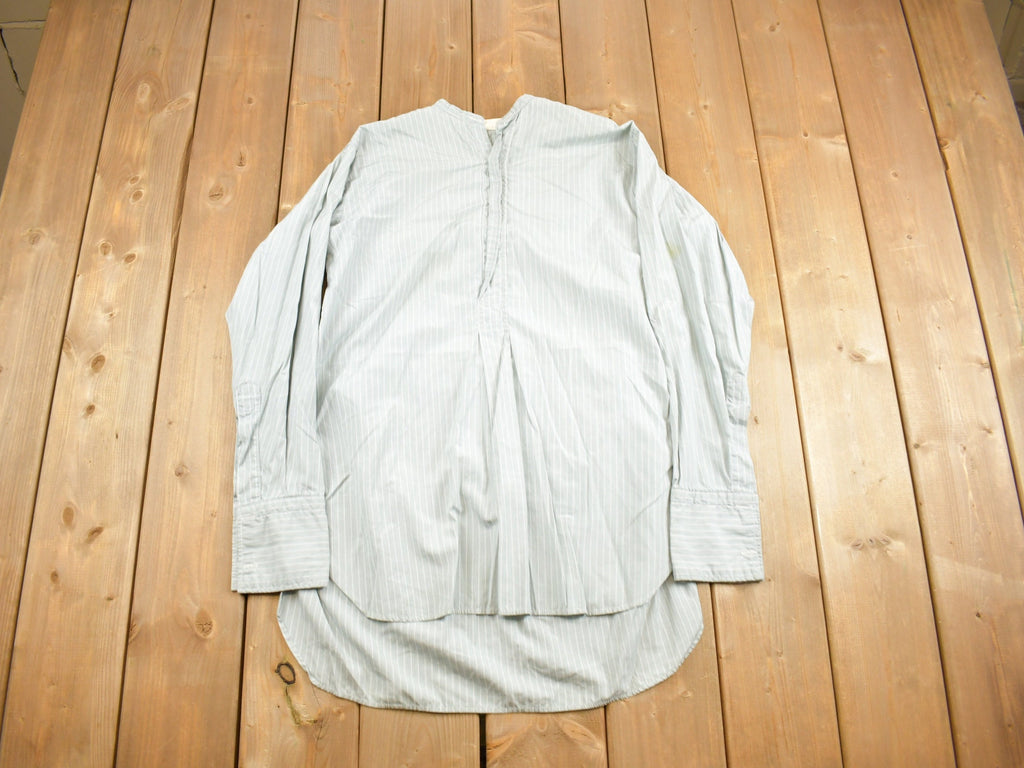 Vintage 1940s Striped Work Wear Shirt