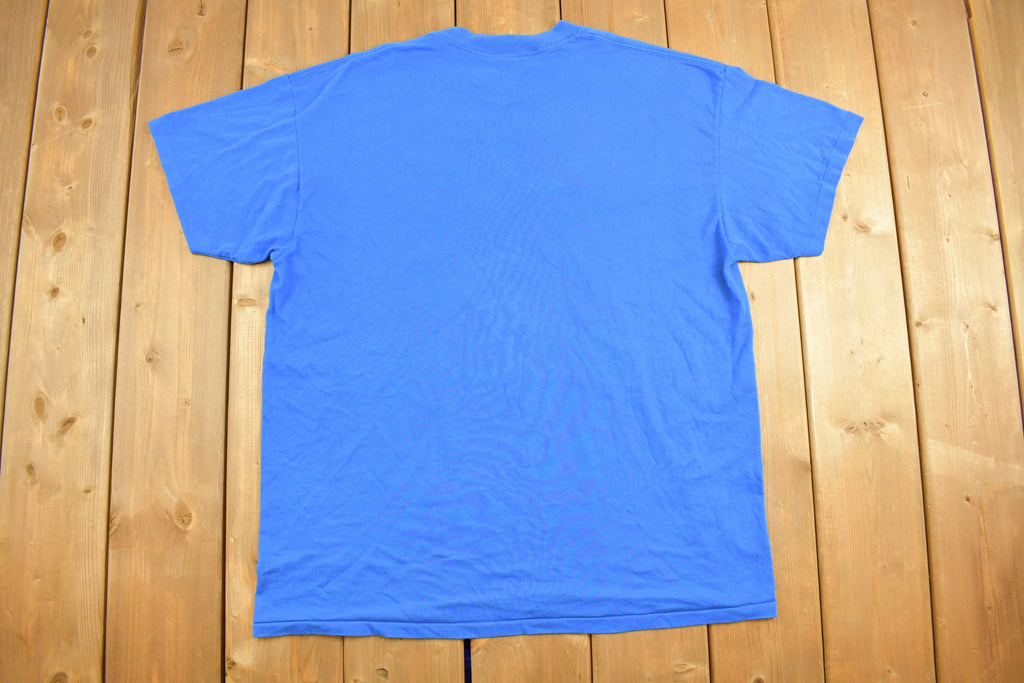Vintage 1990s Blue Florida Pelican Souvenir T Shirt Streetwear