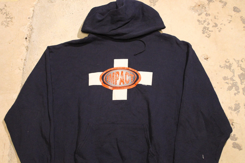 Vintage 1990s Impact Graphic Hoodie