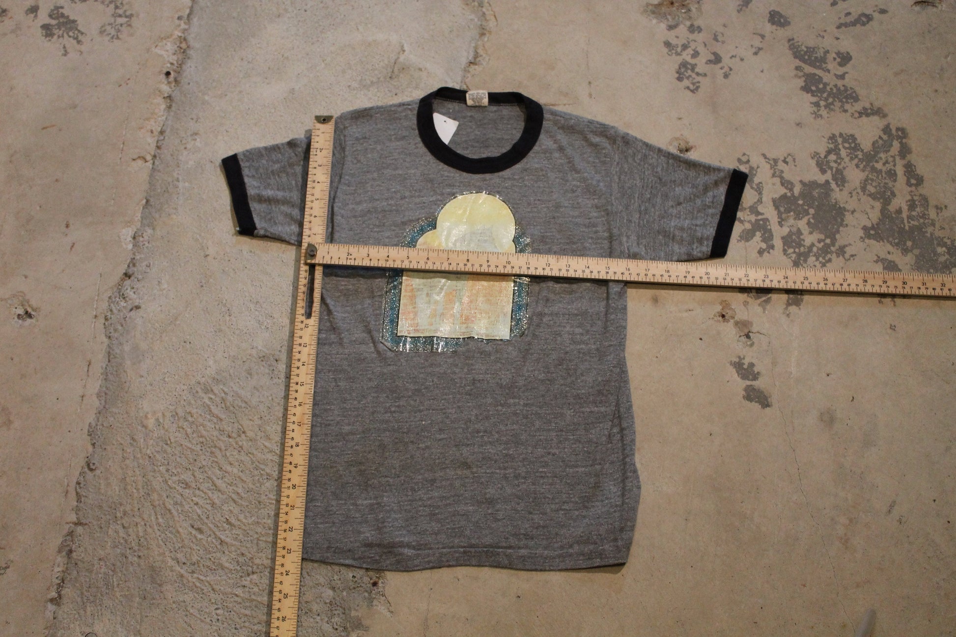 Vintage 1970s Unicorn Graphic Ringer T Shirt