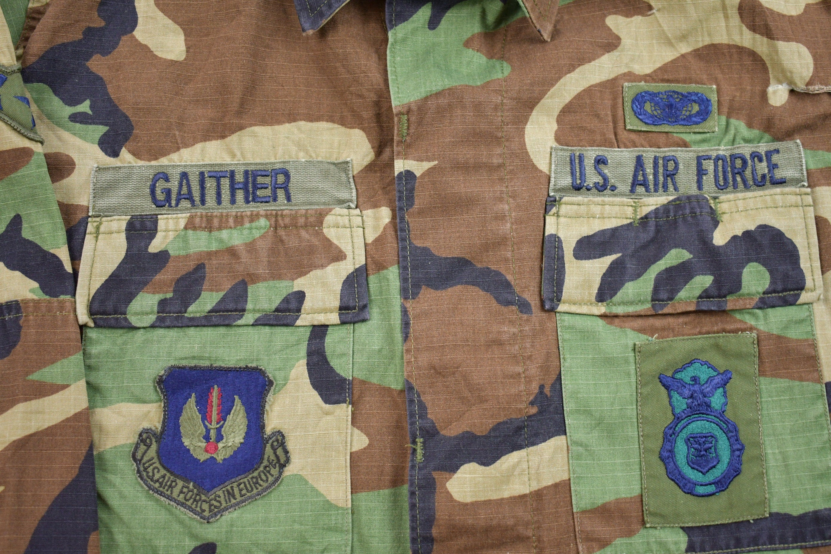 Vintage 2001 Air Force Military Jacket